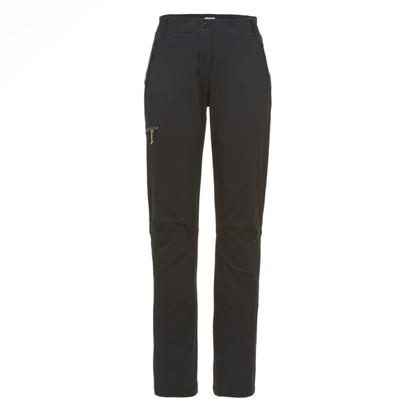 FRILUFTS SKOGAR SOFTSHELL PANTS Damen Trekkinghose CAVIAR 1 FRILUFTS SKOGAR SOFTSHELL PANTS Damen Trekkinghose CAVIAR