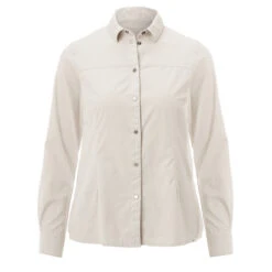 FRILUFTS KEA L/S SHIRT Damen Outdoor Bluse SILVER BIRCH