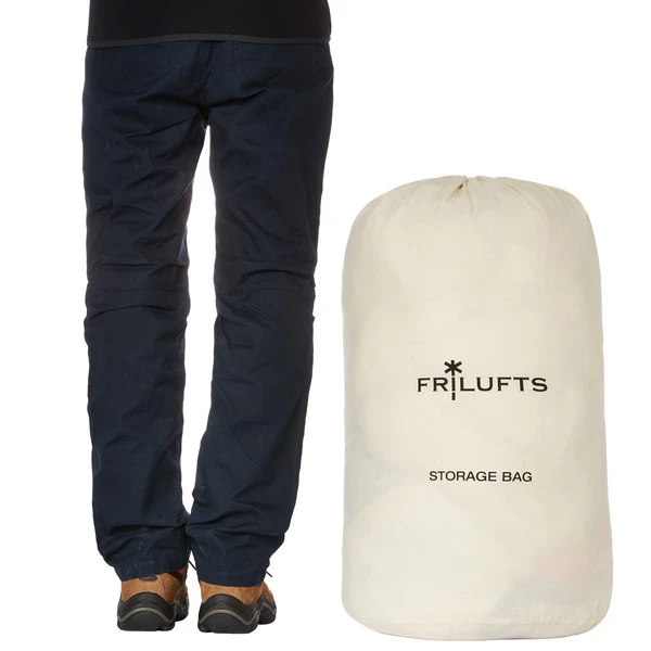 FRILUFTS STORAGE BAG COTTON Packsack WHITE 3 FRILUFTS STORAGE BAG COTTON Packsack WHITE - Image 3