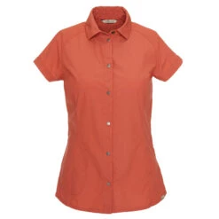 FRILUFTS KEA SHIRT Damen Outdoor Bluse DEEP SEA CORAL