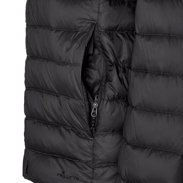 FRILUFTS KLUKUFOSS DOWN JACKET Herren Daunenjacke CAVIAR 3 FRILUFTS KLUKUFOSS DOWN JACKET Herren Daunenjacke CAVIAR - Image 3