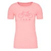 FRILUFTS BITONTO PRINTED T-SHIRT Damen Funktionsshirt PINK ICING