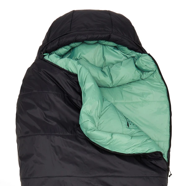 FRILUFTS OXNA 0 Kunstfaserschlafsack CAVIAR/ MALCHITE GREEN 2 FRILUFTS OXNA 0 Kunstfaserschlafsack CAVIAR/ MALCHITE GREEN - Image 2