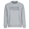 FRILUFTS OMAUI PRINTED SWEATER Herren Sweatshirt SMOKED PEARL/ BIKE EQUIPMENT