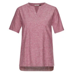 FRILUFTS TIDORE SHIRT Damen Outdoor Bluse SANGRIA