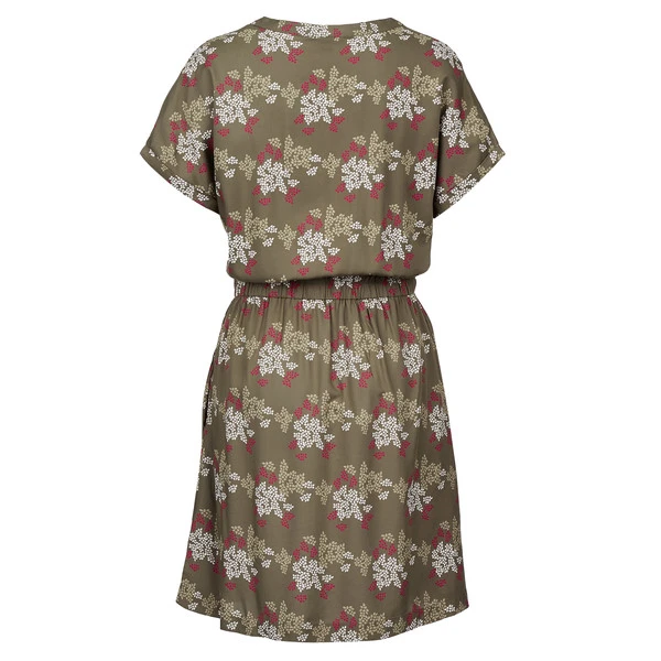 FRILUFTS COCORA DRESS Damen Kleid BURNT OLIVE 2 FRILUFTS COCORA DRESS Damen Kleid BURNT OLIVE - Image 2