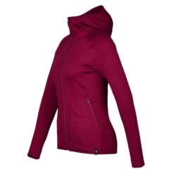 FRILUFTS SJUNKHATTEN HOODED FLEECE JACKET Damen Fleecejacke BEET RED -Camping Verkauf 5637933642 c sjunkhatten hooded fleece jacket frilufts 24