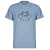FRILUFTS BITONTO PRINTED T-SHIRT Herren Funktionsshirt DARK BLUE BIKE