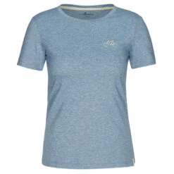 FRILUFTS BITONTO EMBROIDERED T-SHIRT Damen Funktionsshirt DARK BLUE