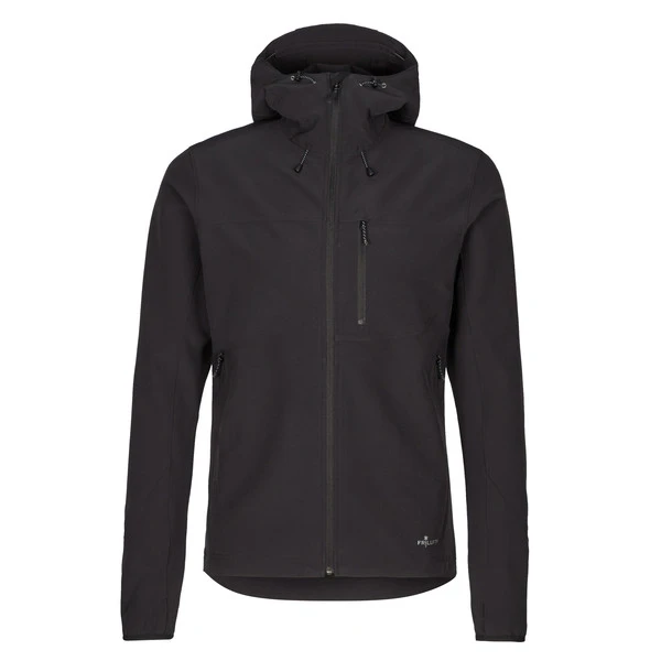 FRILUFTS ENNSKRAXN HOODED SOFTSHELL JACKET Herren Softshelljacke CAVIAR 1 FRILUFTS ENNSKRAXN HOODED SOFTSHELL JACKET Herren Softshelljacke CAVIAR