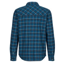 FRILUFTS KANGIARA L/S SHIRT Herren Outdoor Hemd DARK SAPPHIRE/ESTATE BLUE CHEC -Camping Verkauf 5637953465 c kangiara ls shirt frilufts 24