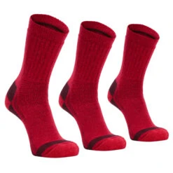 FRILUFTS ALPACA SOCKS 3-PACK Unisex Wintersocken BIKING RED