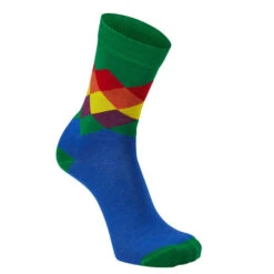 FRILUFTS VILLARRICA ARGYLE SOCKS Unisex Freizeitsocken DARK BLUE