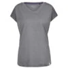 FRILUFTS LESJA LEISURE T-SHIRT Damen T-Shirt SMOKED PEARL MELANGE