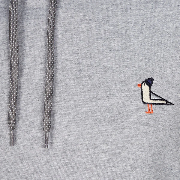FRILUFTS OMAUI EMBROIDERED HOODY Herren Kapuzenpullover SMOKED PEARL TINY SEAGULL CLAS 4 FRILUFTS OMAUI EMBROIDERED HOODY Herren Kapuzenpullover SMOKED PEARL TINY SEAGULL CLAS - Image 4