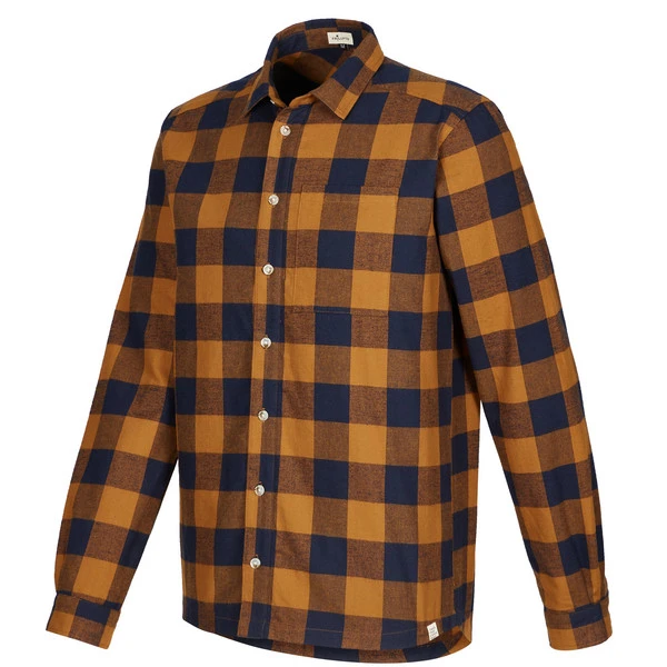 FRILUFTS NAMSOS L/S SHIRT Herren Outdoor Hemd GOLDEN BROWN/DARK SAPPHIRE CHE 2 FRILUFTS NAMSOS L/S SHIRT Herren Outdoor Hemd GOLDEN BROWN/DARK SAPPHIRE CHE - Image 2
