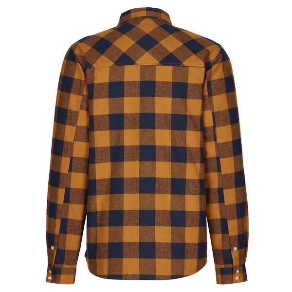 FRILUFTS NAMSOS L/S SHIRT Herren Outdoor Hemd GOLDEN BROWN/DARK SAPPHIRE CHE 3 FRILUFTS NAMSOS L/S SHIRT Herren Outdoor Hemd GOLDEN BROWN/DARK SAPPHIRE CHE - Image 3