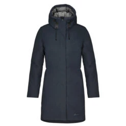 FRILUFTS KARLEBY HOODED DOWN COAT Damen Daunenmantel CAVIAR